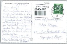 63303 W6072 Sprendlingen , Hess - Siedlung Hirschsprung Auto