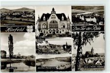 36088 W6418 Hünfeld - Rathaus Kloster Schwimmbad
