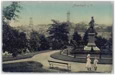 08209 O9700 Auerbach , Vogtl 1910 - Blick auf Auerbach