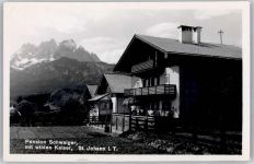 6380 St. Johann in Tirol 1933 - Pension Schwaiger