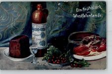 Steinhäger Urquell Alkoholwerbung Künstlerkarte