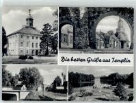 17268 O2090 Templin - Rathaus Schultor See Schiff