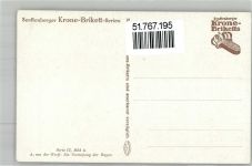 01945 O7801 Senftenberg Künstlerkarte Die Verstoßung der Hagar sign. A.van der Werff