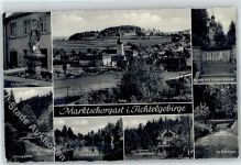 95509 W8581 Marktschorgast - Kriegerdenkmal St.Florianbrunnen Grundmühle