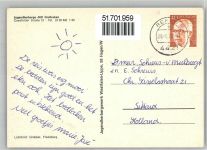 48734 W4421 Reken - Jugendherberge Ort lt. Stempel
