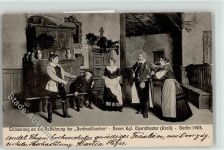 W1000 Berlin Mitte Dorfmusikanten Oper Bühnenbild 1903