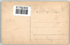 66763 W6638 Dillingen , Saar Foto AK Mann Portait Ort handschriftlich