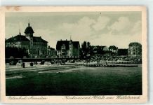 17291 O2131 Arendsee b Prenzlau Foto AK Ostseebad Kurhaus Hotels am Weststrand
