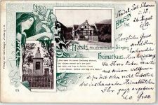 79688 W7862 Hausen im Wiesental - 1903 Hebels Heimathaus Büste