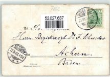 79688 W7862 Hausen im Wiesental - 1903 Hebels Heimathaus Büste