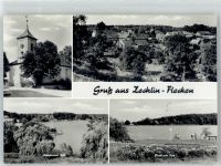 16818 O1950 Flecken Zechlin - Schwarzer See Park Kirche