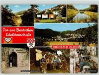 55743 W6580 Fischbach b Idar-Oberstein - Hosenbachtal Kupferbergwerk Edelsteinschleiferei Fischweiher