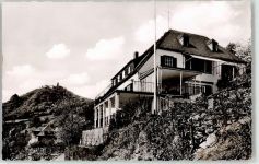 53604 W5340 Rhöndorf , Rhein - Haus Adenauer Blick auf den Drachenfels