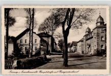 96332 W8644 Pressig - Gasthaus Krone Hauptstraße Kriegerdenkmal