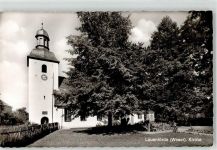 37697 W3471 Lauenförde - Kirche Kriegerdenkmal