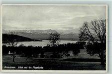 86919 W8919 Utting a. Ammersee - Ammersee Blick auf Alpenkette