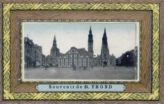 Sint-Truiden - Sint-Truiden (Belgien) Leporello II (kleiner Einriss, Stauchungen, fleckig RS)