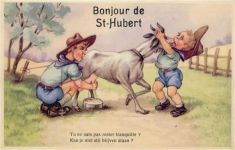 Saint Hubert - Saint-Hubert (Belgien) Leporello I-II