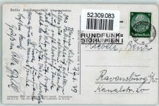 O1199 Westend WK II Reichssportfeld Olympiade 1936