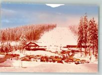 77815 W7580 Hundseck , Baden FOTO KEINE AK Auto Winter Ort handschiftlich Foto Original aus Archiv eines Ansichtskartenverlages