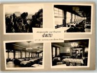 01847 O8351 Bastei Foto AK Hotel Gasthaus HO-Berghotel Bastei