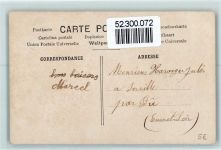 Frau Glückwunsch Klee Stiefmütterchen Blumenkorb Staffelei