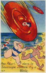 22520 Binic - Binic (Frankreich) Leporello, Strand I-II
