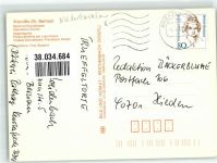 16348 O1292 Wandlitz 1997 Foto AK Bahnhof Auto Kirche Segelregatta Personen- Fähre