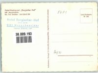 53508 W5481 Mayschoß Foto AK Hotel Bergischer Hof
