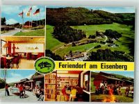 36275 W6437 Kirchheim , Hess 1983 Foto AK Pension Feriendorf am Eisenberg