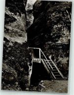 78351 W7762 Bodman Foto AK Mariaschlucht Eingang
