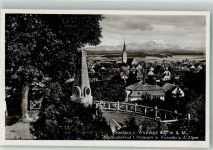 88348 W7968 Saulgau Foto AK Denkmal Schiller Stadtpark