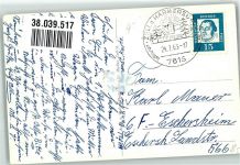77736 W7615 Unterharmersbach Foto AK Panorama des Ortes Fotograf Müller