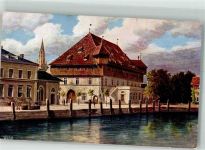 W7750 Konstanz Nr. 2398 Konziliumsgebäude Verlag Lehrburger Wiro Künstlerkarte