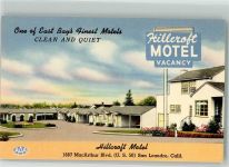 Oakland Foto AK Hotel Hilleroft Motel San Leandro