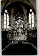 Vianden FOTO KEINE AK Kirche innen Ort handschriftlich