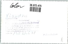 Vianden FOTO KEINE AK Kirche innen Ort handschriftlich