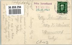 Podebrady Bad Podiebrad 1929 Foto AK Kolonaden