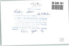 36399 W6494 Nieder-Moos - Foto Reitstall Original aus Archiv eines Ansichtskartenverlages