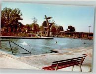 90584 W8501 Allersberg - Schwimmbad Foto Original aus Archiv eines Ansichtskartenverlages