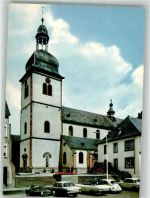 54516 W5560 Wittlich Foto AK Kirche St. Markus Auto