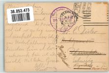 27498 W2192 Helgoland 1932 Gebrauchsspuren Predigerstuhl Bordstempel Dampfer Kaiser