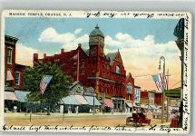 Orange 1927 - Masonic Temple Auto Geschäft