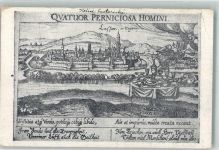 Kassa Kaschau / Kosice Gebrauchsspuren Stich auf AK Historische Abbildung