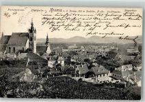 3500 Krems an der Donau 1907 Foto AK Kirche Piaristen Pfarrkirche
