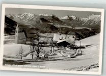 6100 Mösern 1941 Foto AK Kirche Feldpost WK II