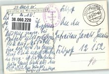 6100 Mösern 1941 Foto AK Kirche Feldpost WK II