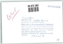 Vianden FOTO KEINE AK Hotel Heinz Ort handschriftlich
