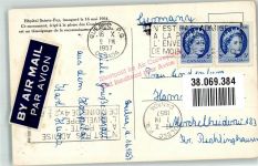 Quebec 1957 Foto AK Krankenhaus Sainte -Foy Luftpost