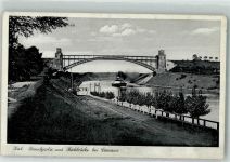 24161 W2303 Levensau - Kaiser-Wilhelm-Kanal mit Hochbrücke Levensau Fotograf Ernst Crull